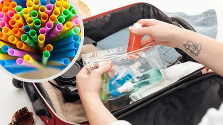 ​Trik ze słomkami zmieni twoje podróżowanie. I zaoszczędzisz kilka kilogramów bagażu