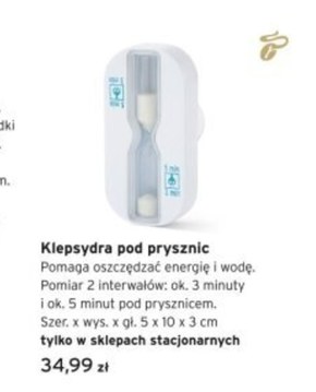 Klepsydra Minuty niska cena