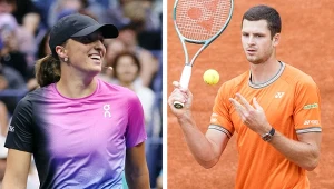 Iga Świątek i Hubert Hurkacz