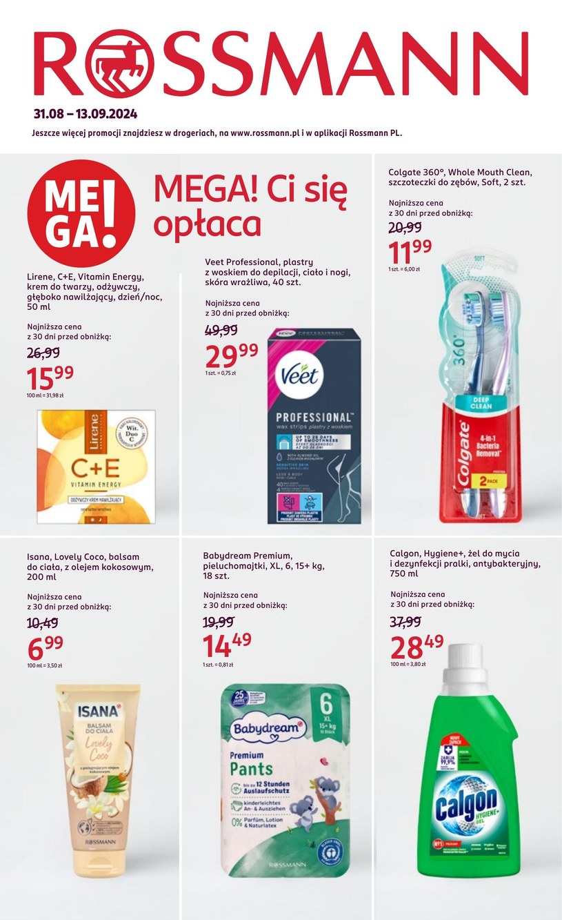 Gazetka promocyjna Rossmann - wygasła 9 dni temu