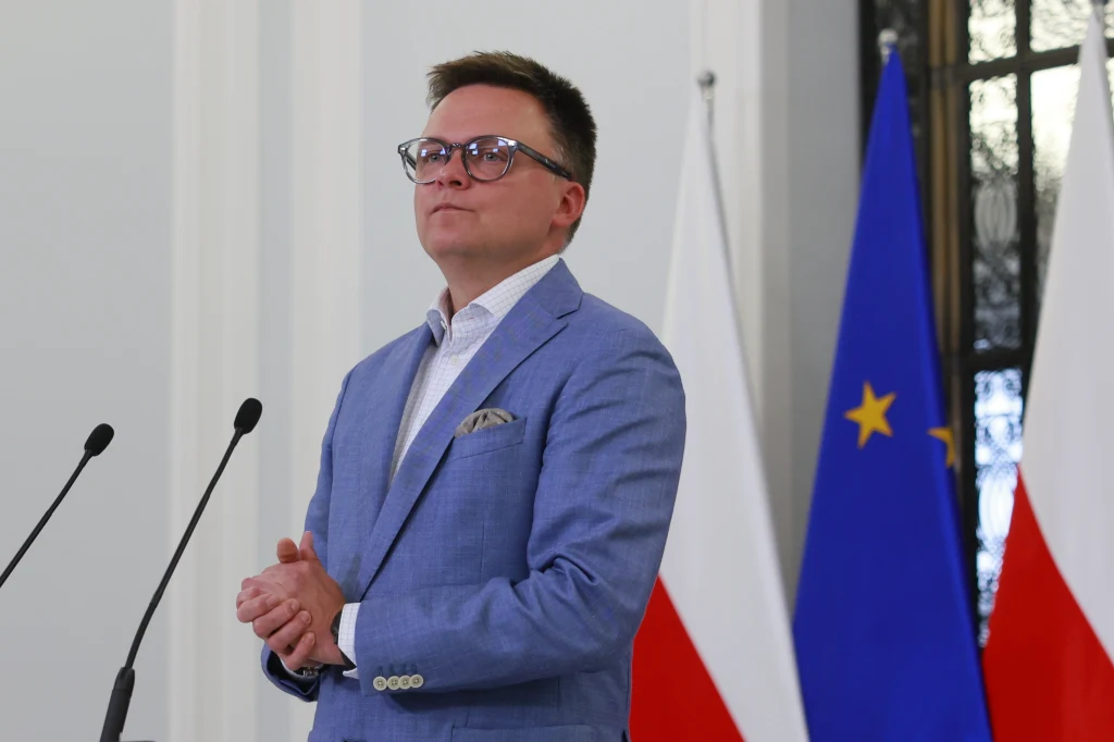 Szymon Hołownia podsumował spotkanie liderów koalicji Szymon Hołownia podsumował spotkanie liderów koalicji