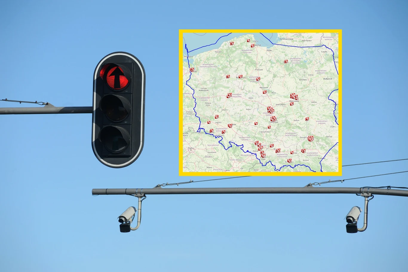 Wkrótce przybędzie w Polsce 10 nowych skrzyżowań z monitoringiem włazdu na czerwonym świetle Wkrótce przybędzie w Polsce 10 nowych skrzyżowań z monitoringiem włazdu na czerwonym świetle