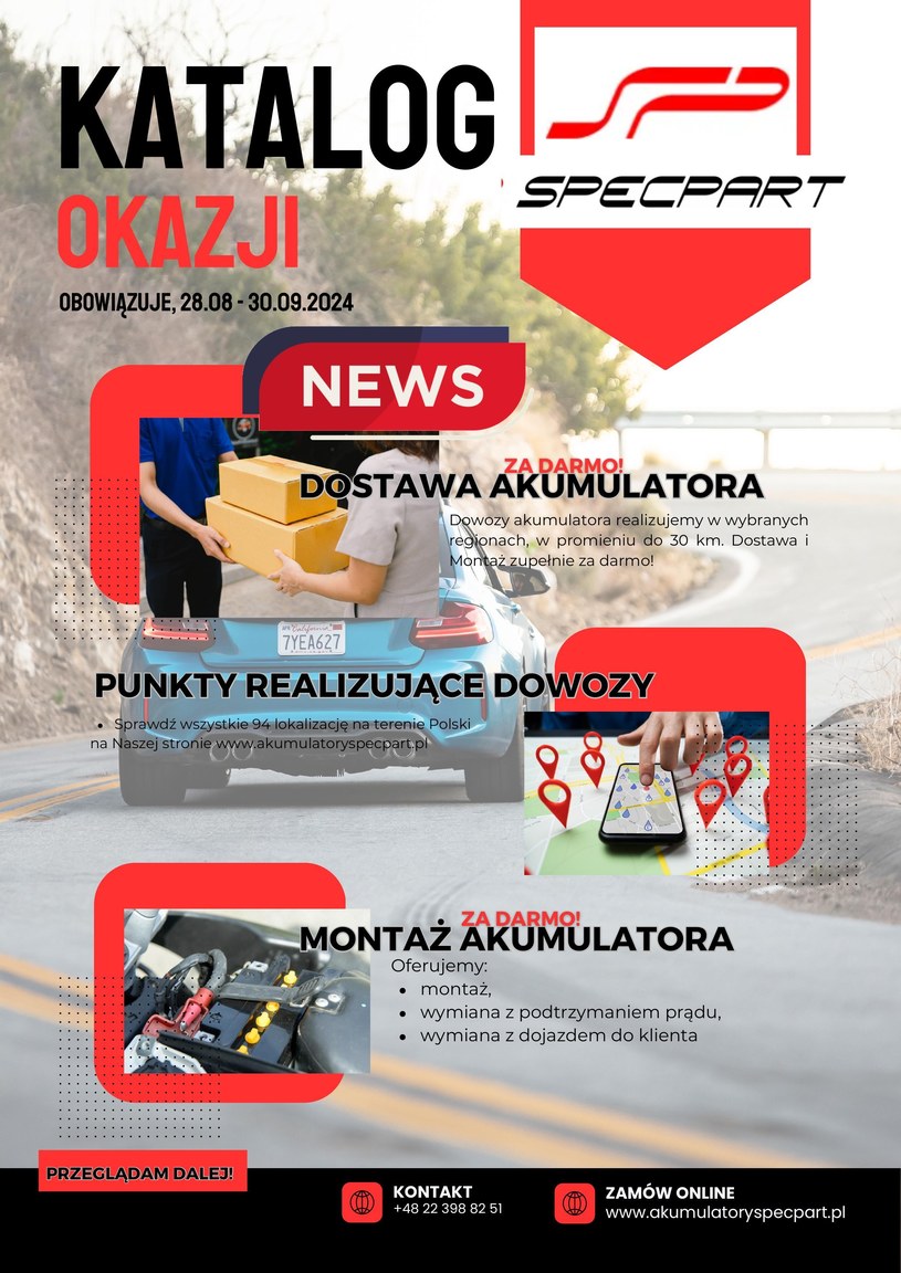 Gazetka: Katalog okazji - Specpart - strona 1