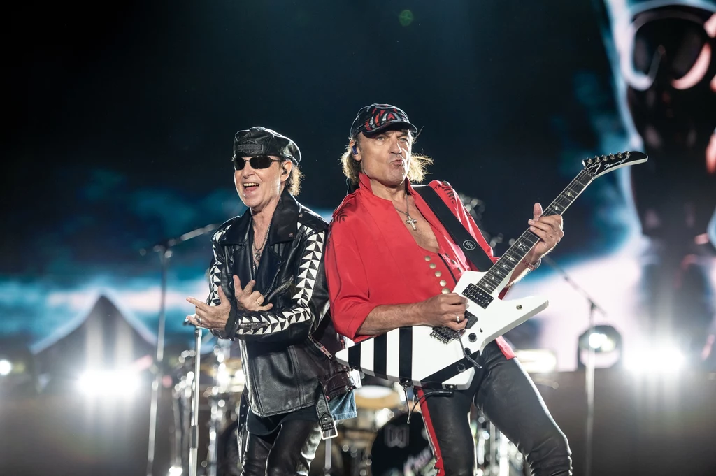 Klaus Meine i Matthias Jabs (Scorpions) w akcji