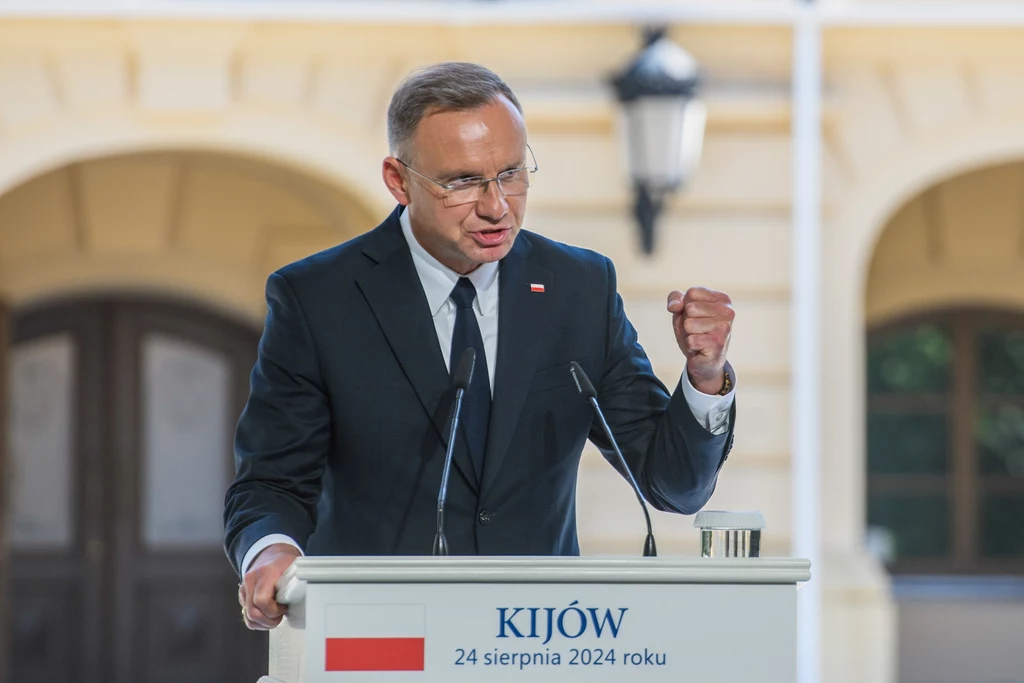 Dzień Niepodległości Ukrainy. Andrzej Duda w Kijowie