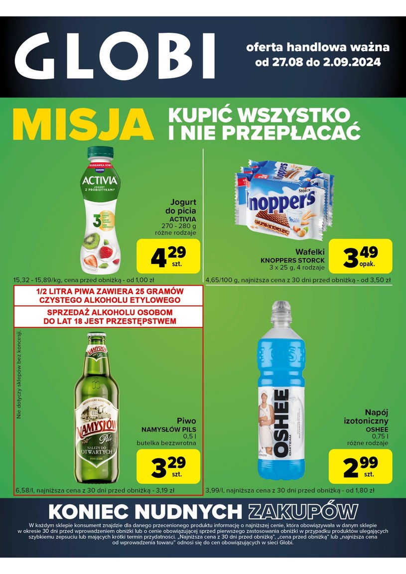 Gazetka promocyjna Globi - wygasła 6 dni temu