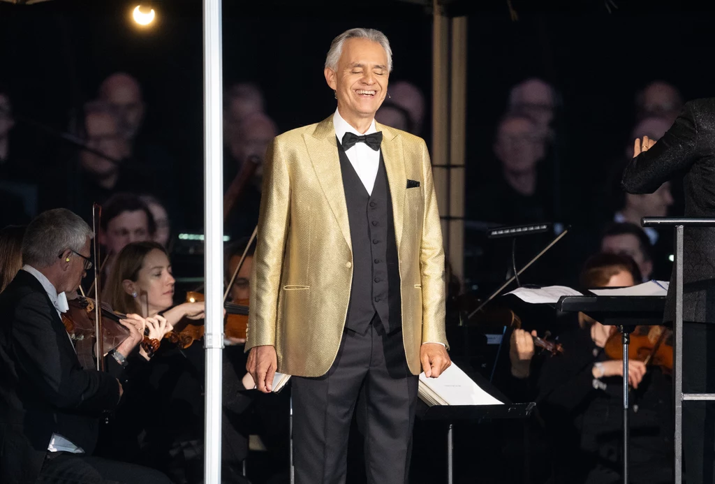 Andrea Bocelli wystąpił na Stadionie PGE Narodowym w ramach okrągłego jubileuszu pracy artystycznej