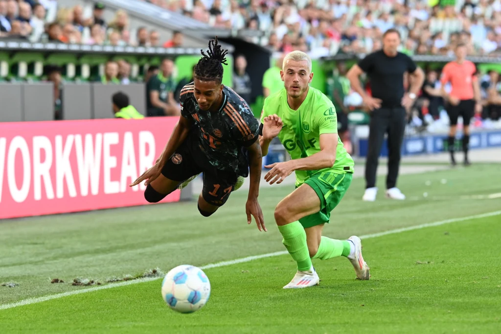 Michael Olise i Jakub Kamiński Michael Olise i Jakub Kamiński