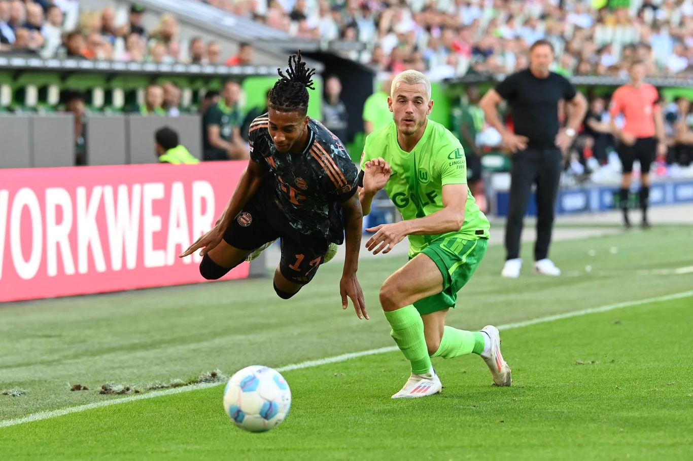 Michael Olise i Jakub Kamiński