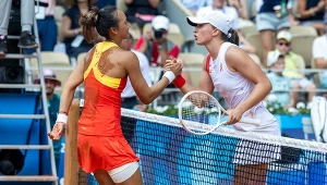 Qinwen Zheng i Iga Świątek po półfinale IO w Paryżu