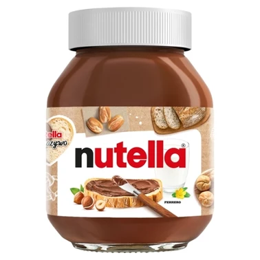 Nutella Krem do smarowania z orzechami laskowymi i kakao 600 g - 0