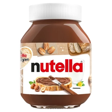 Nutella Krem do smarowania z orzechami laskowymi i kakao 825 g - 0