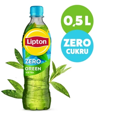 Lipton Ice Tea Zero Green Napój niegazowany z ekstraktem zielonej herbaty 500 ml - 0