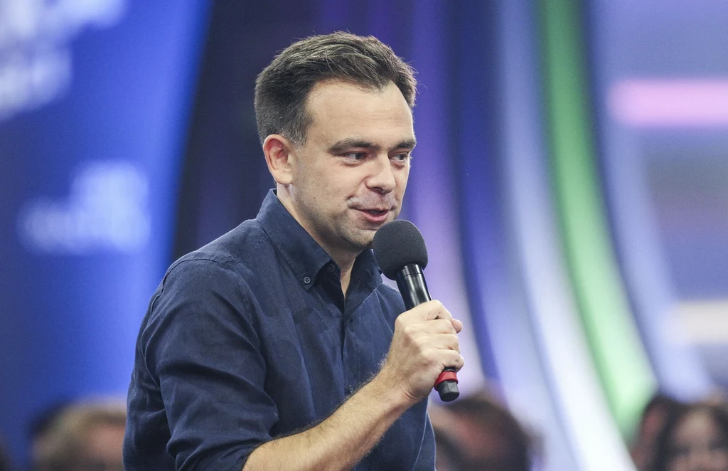 Minister Andrzej Domański w czasie Campusu Polska Przyszłości