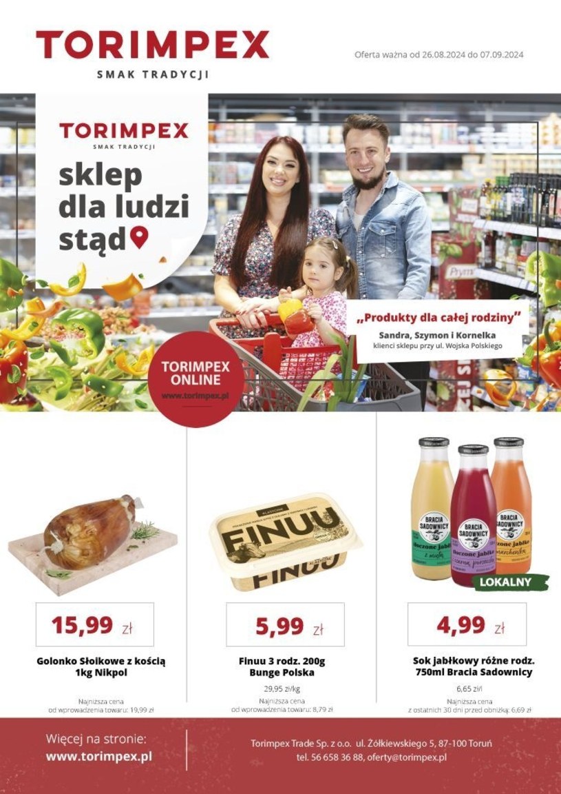 Gazetka promocyjna Torimpex - wygasła 11 dni temu