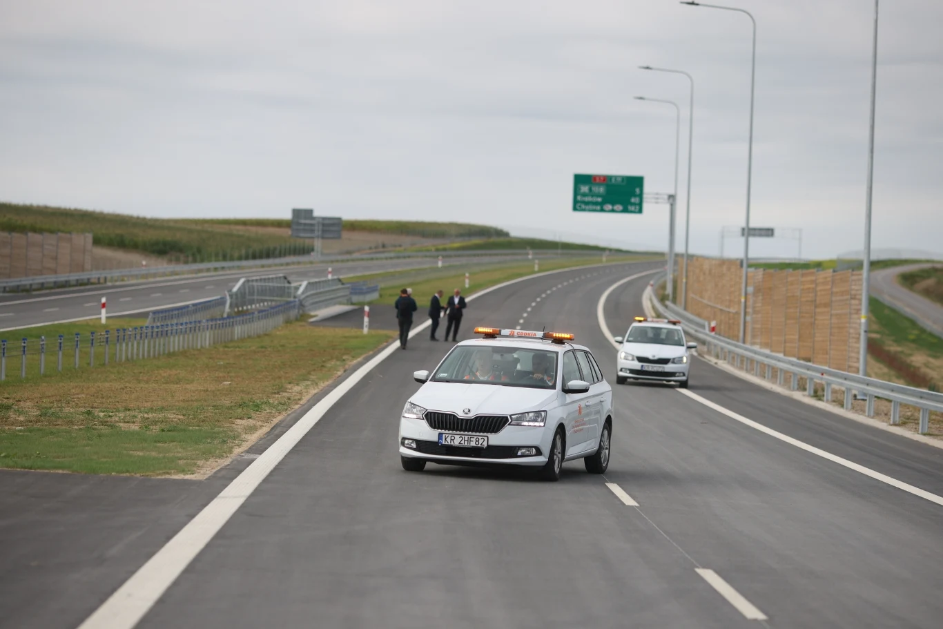 Nowy odcinek drogi S7 został udostępniony kierowcom w poniedziałek przed południem