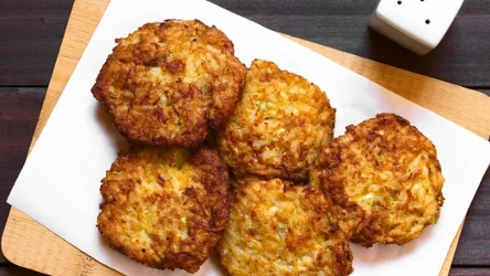 Placki ziemniaczane z kurkami