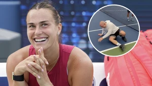 Trener Aryny Sabalenki zrobił show