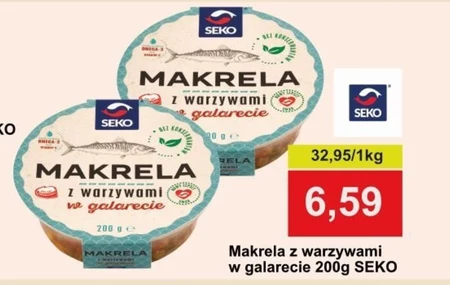 SEKO Makrela z warzywami w galarecie 200 g