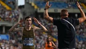 Jakob Ingebrigtsen i Marcin Lewandowski