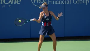 Magdalena Fręch rywalizowała o awans do drugiej rundy US Open