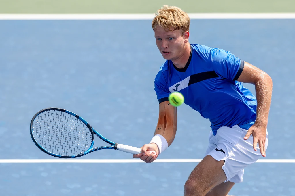 Maks Kaśnikowski rywalizował o awans do drugiej rundy US Open