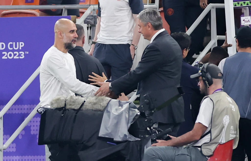 Pep Guardiola i Maciej Skorża Pep Guardiola i Maciej Skorża