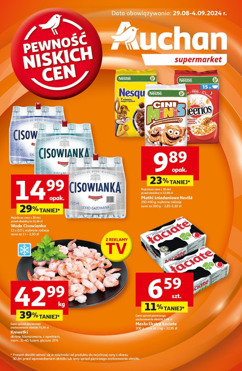 Gazetka promocyjna Auchan Supermarket - wygasła 4 dni temu