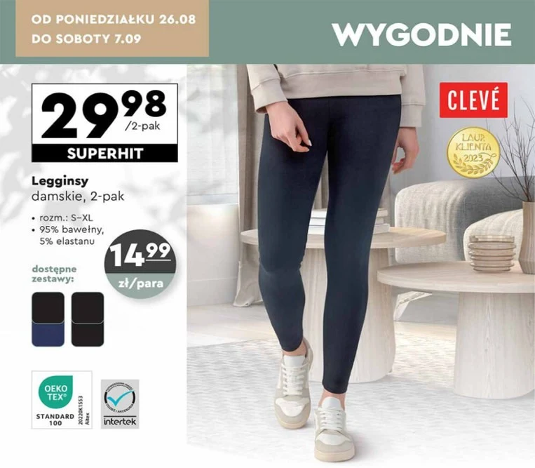 Legginsy w Biedronce 
