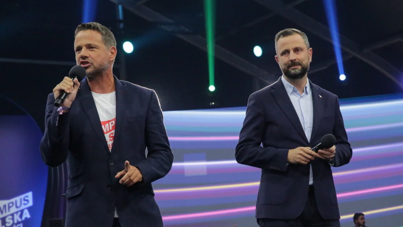 Władysław Kosiniak-Kamysz wybuczany, bronił go Rafał Trzaskowski Władysław Kosiniak-Kamysz wybuczany, bronił go Rafał Trzaskowski