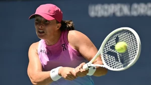 Iga Świątek rywalizowała z Kamillą Rachimową w pierwszej rundzie US Open