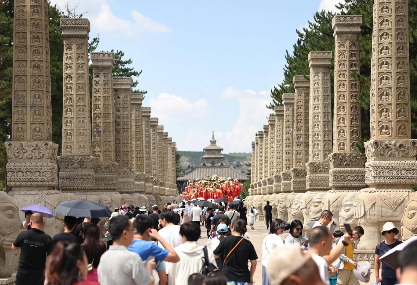 Kompleks buddyjskich świątyń w mieście Datong