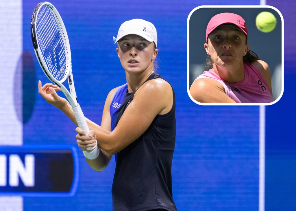 Tenis. Iga Świątek w akcji podczas tegorocznej edycji turnieju US Open Tenis. Iga Świątek w akcji podczas tegorocznej edycji turnieju US Open