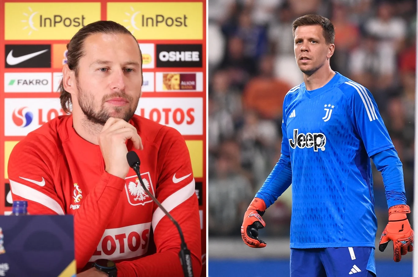 Grzegorz Krychowiak i Wojciech Szczęsny