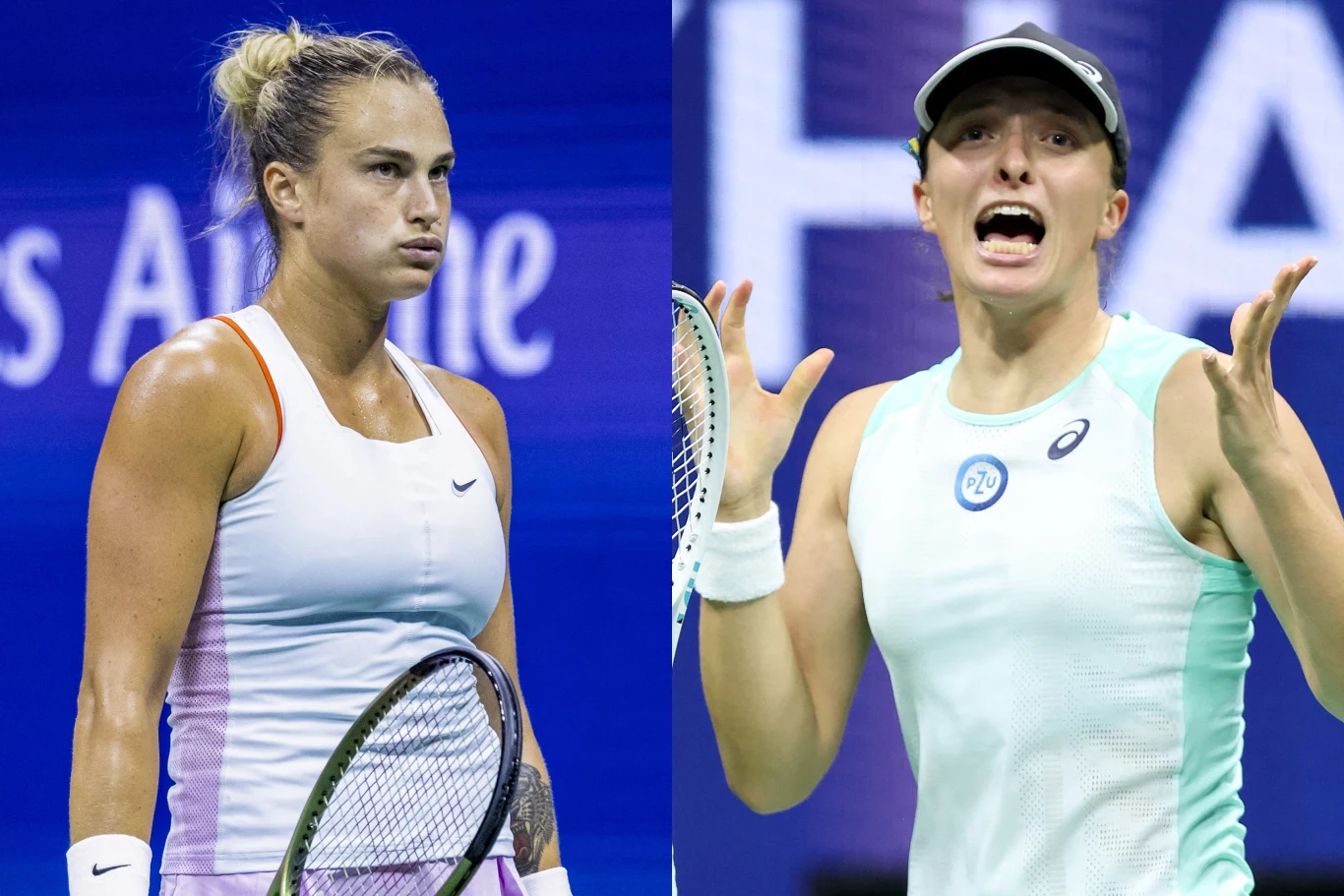 Iga Świątek i Aryna Sabalenka rywalizowały ze sobą w półfinale US Open 2022