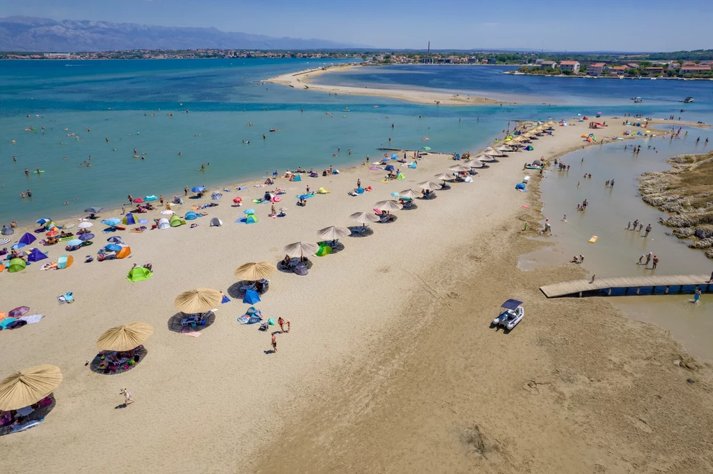 Plaża Królowej (Queen's Beach) to najdłuższa piaszczysta plaża w Chorwacji