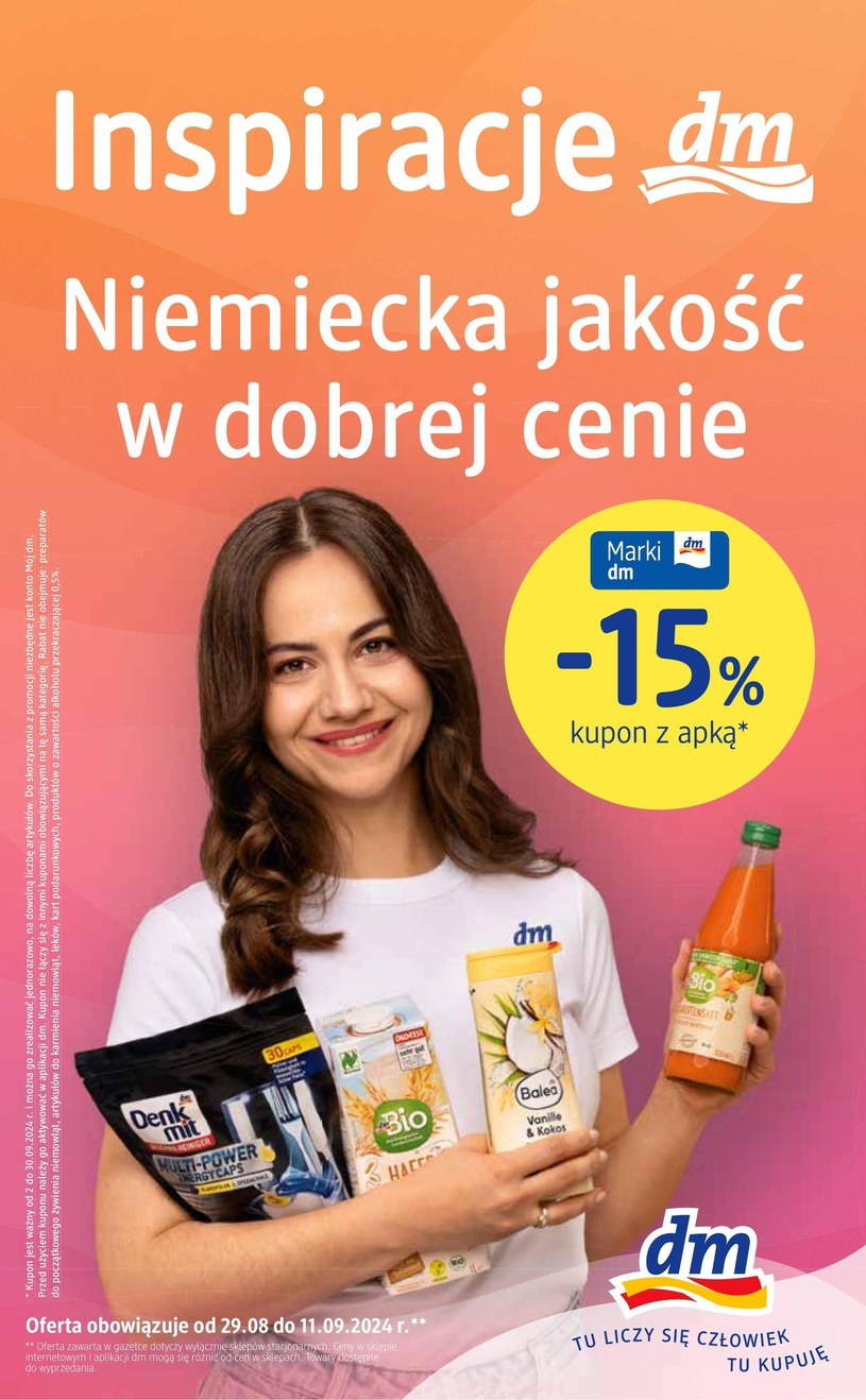 Gazetka promocyjna Drogerie dm - ważna od 02. 09. 2024 do 30. 09. 2024