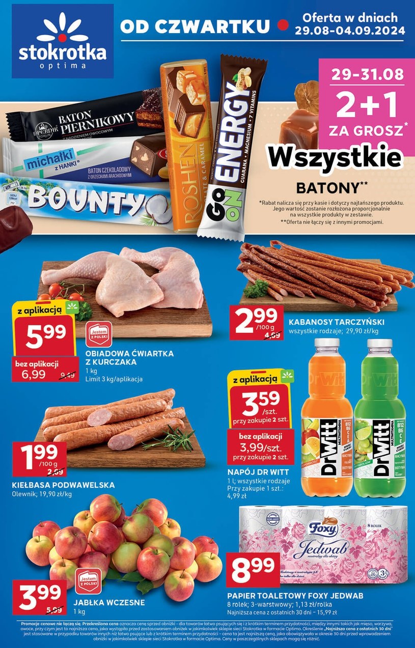 Gazetka promocyjna Stokrotka Optima - wygasła 11 dni temu