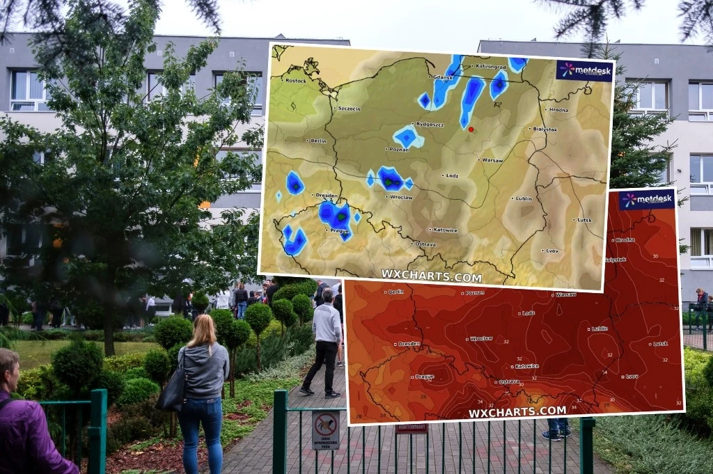 Pierwszy dzień roku szkolnego 2024/2025 wypada 2 września. Jak wynika z prognoz IMGW dokładnie tego dnia do Polski po krótkiej przerwie wrócą upały