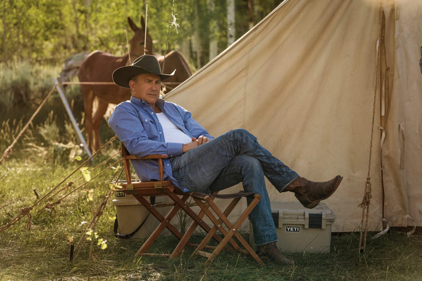 Kevin Costner w serialu "Yellowstone" Kevin Costner w serialu "Yellowstone"
