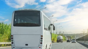 Widzisz wyprzedzający autobus na autostradzie? Nie trąb, on może