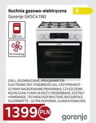 Kuchenka gazowo-elektryczna Gorenje