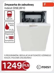 Вбудована посудомийна машина Indesit