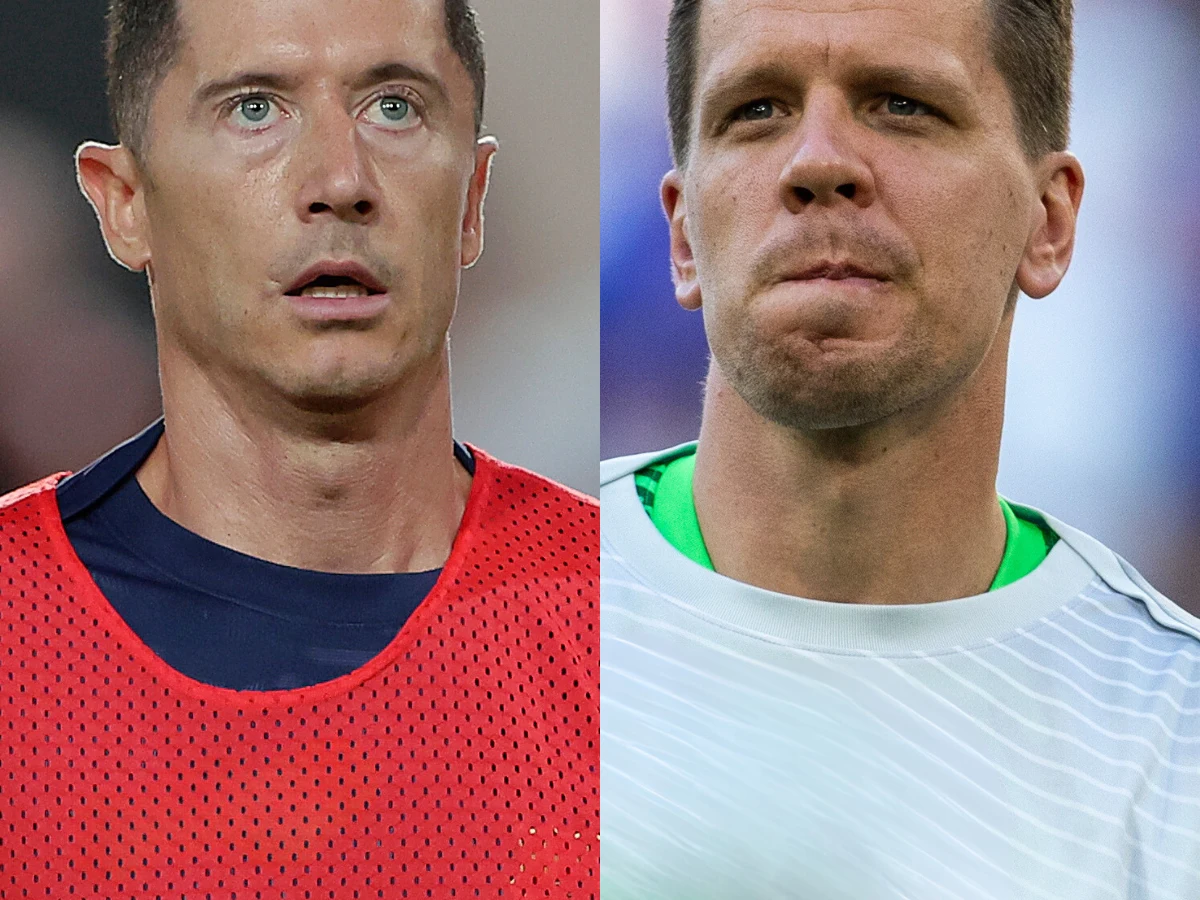 Robert Lewandowski i Wojciech Szczęsny Robert Lewandowski i Wojciech Szczęsny