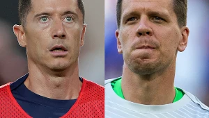 Robert Lewandowski i Wojciech Szczęsny