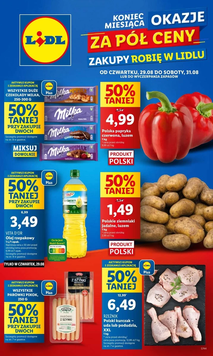 Lidl przecenia produkty o 50%! 
