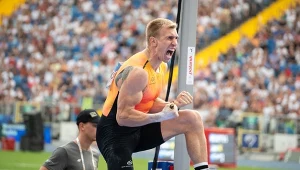 Piotr Lisek wygrał zawody w skoku o tyczce w Szczecinie