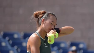 Qinwen Zheng rywalizowała z Eriką Andriejewą w drugiej rundzie US Open