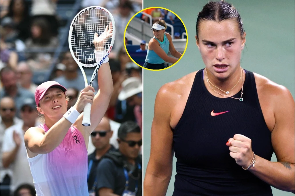 Iga Świątek, Aryna Sabalenka i Paula Badosa Iga Świątek, Aryna Sabalenka i Paula Badosa
