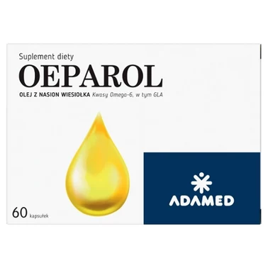 Oeparol Suplement diety olej z nasion wiesiołka 40 g (60 sztuk) - 1